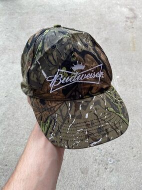 Budweiser Beer Camo Cap